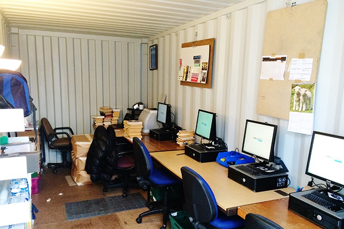 Became a UK registered charity operating from a storage unit in Dover